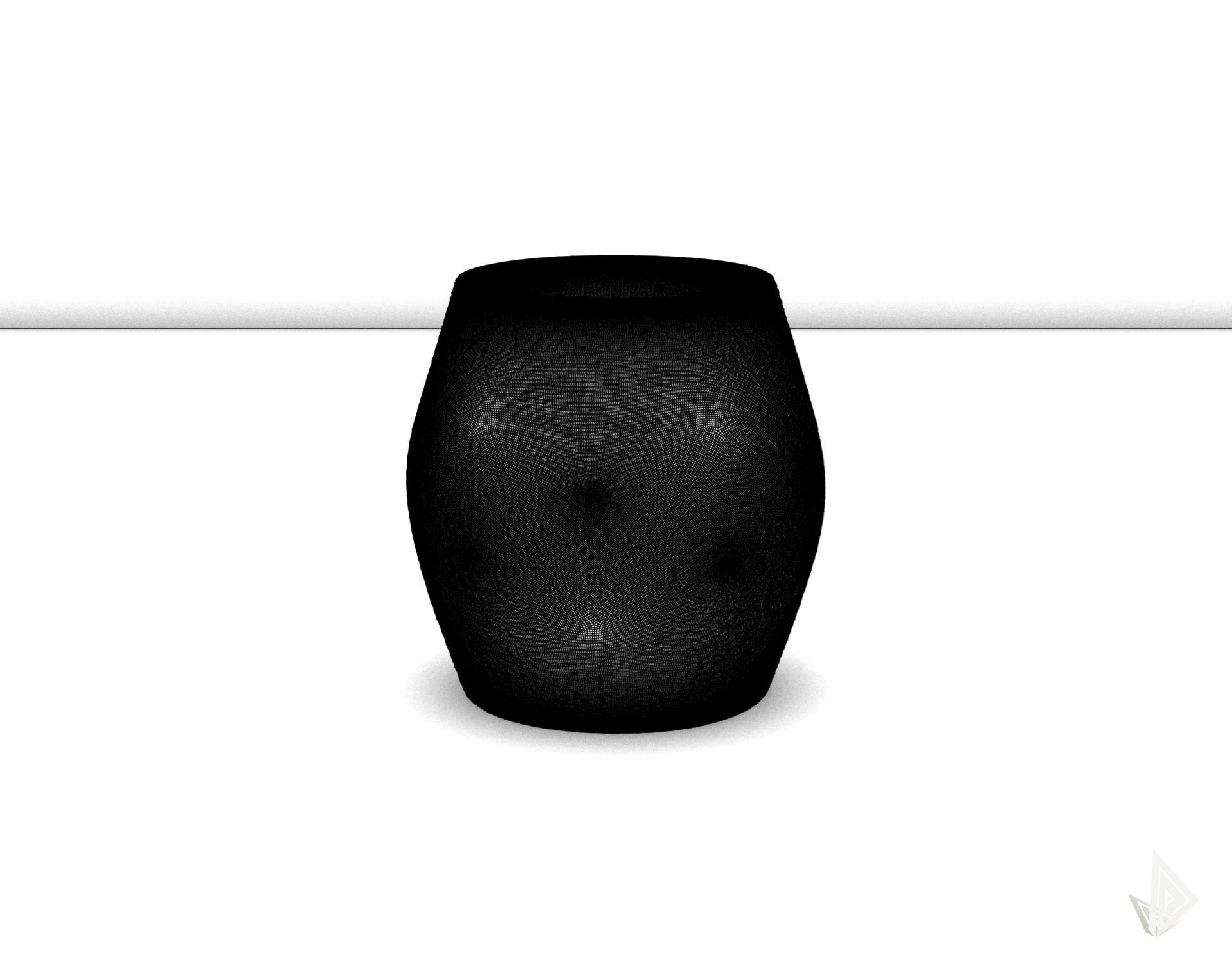 VASE 009 3D print model_8