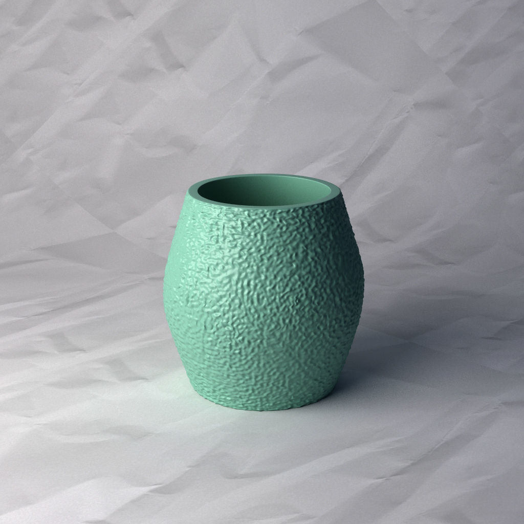VASE 009 3D print model_14