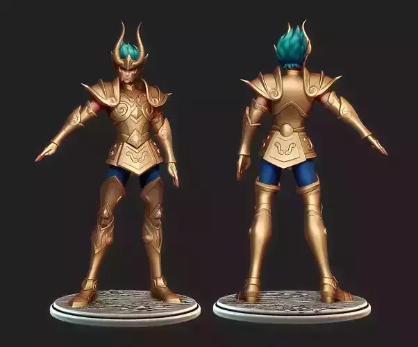 Saint Seiya Shura Capricorn