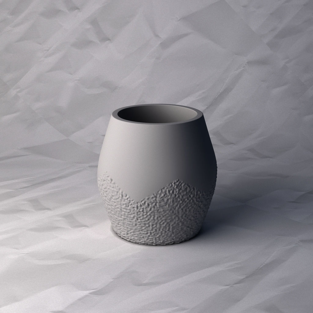VASE 010 3D print model_18