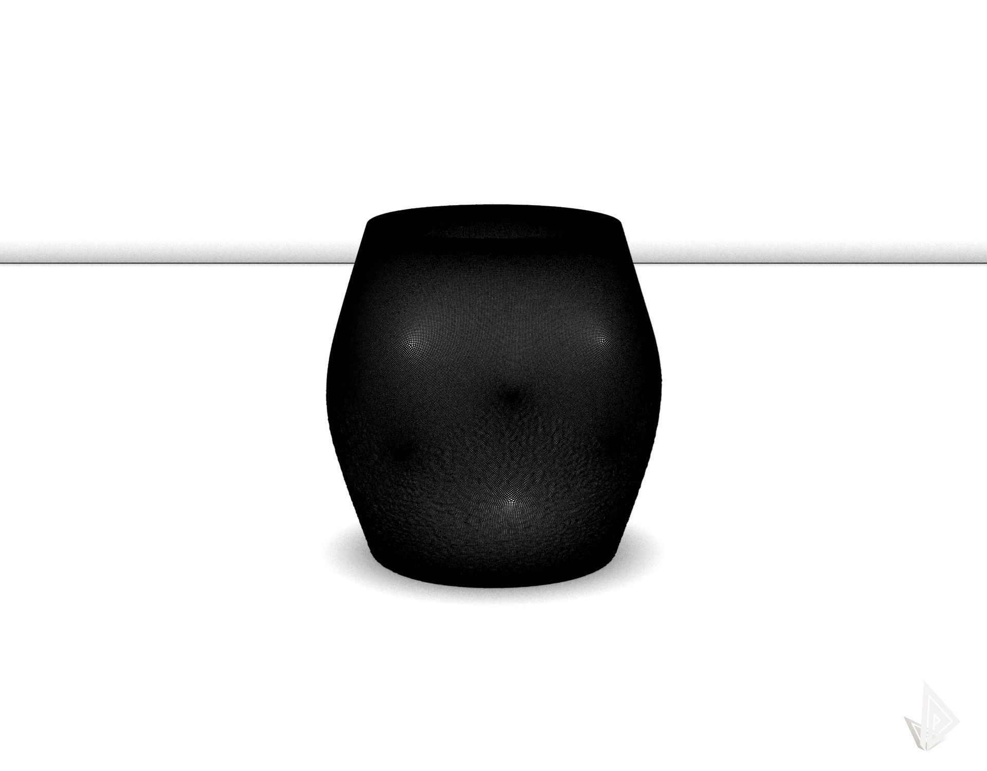 VASE 010 3D print model_11