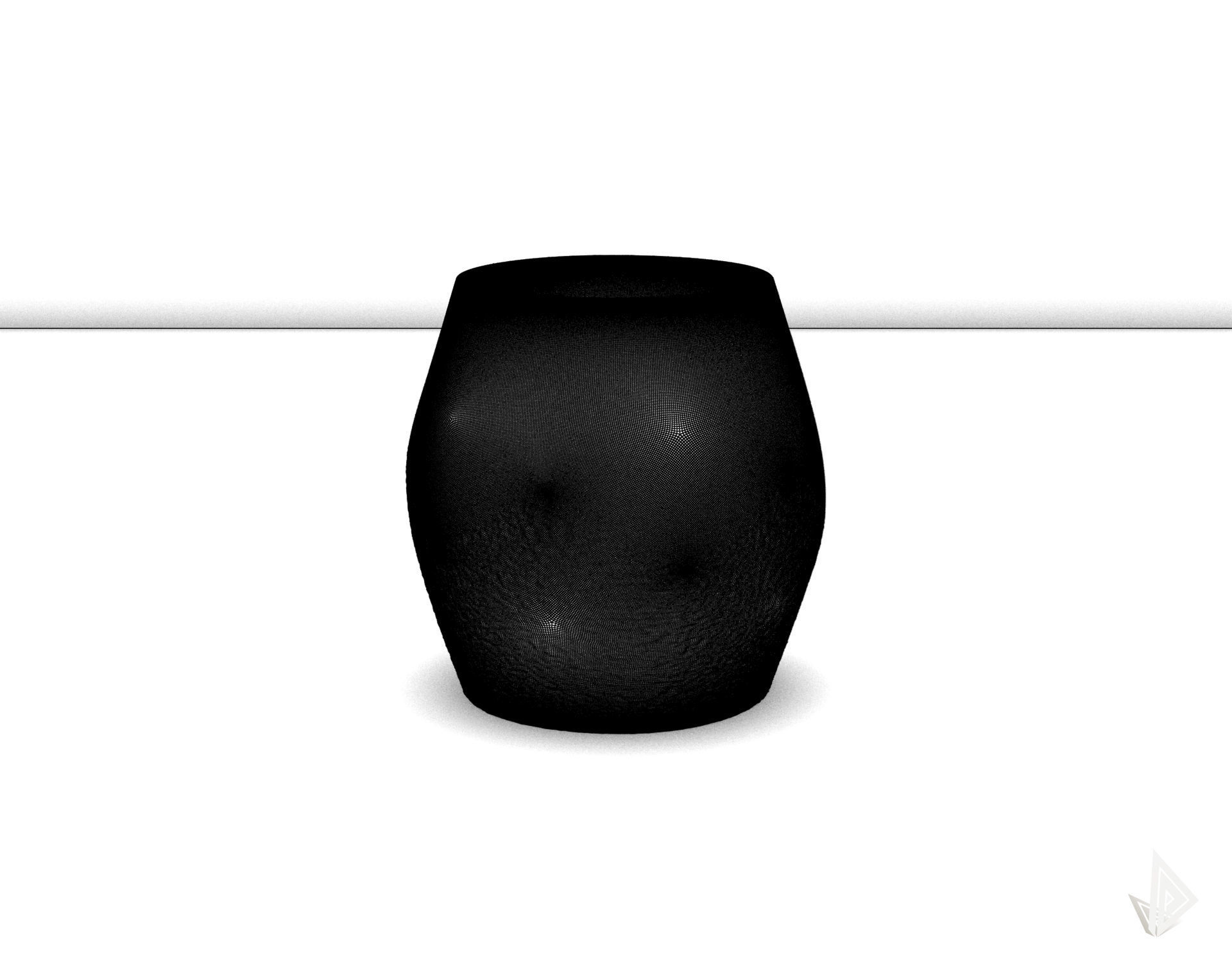 VASE 010 3D print model_9