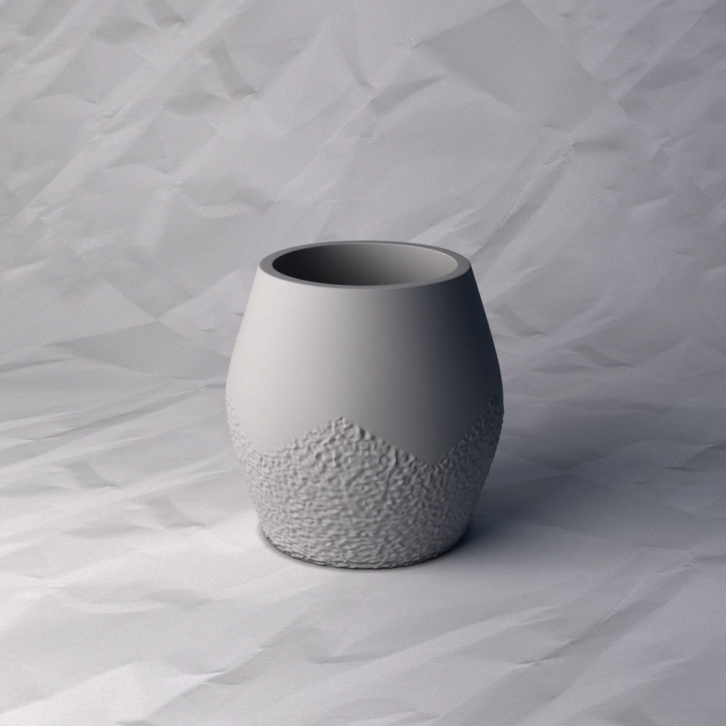 VASE 010 3D print model_12