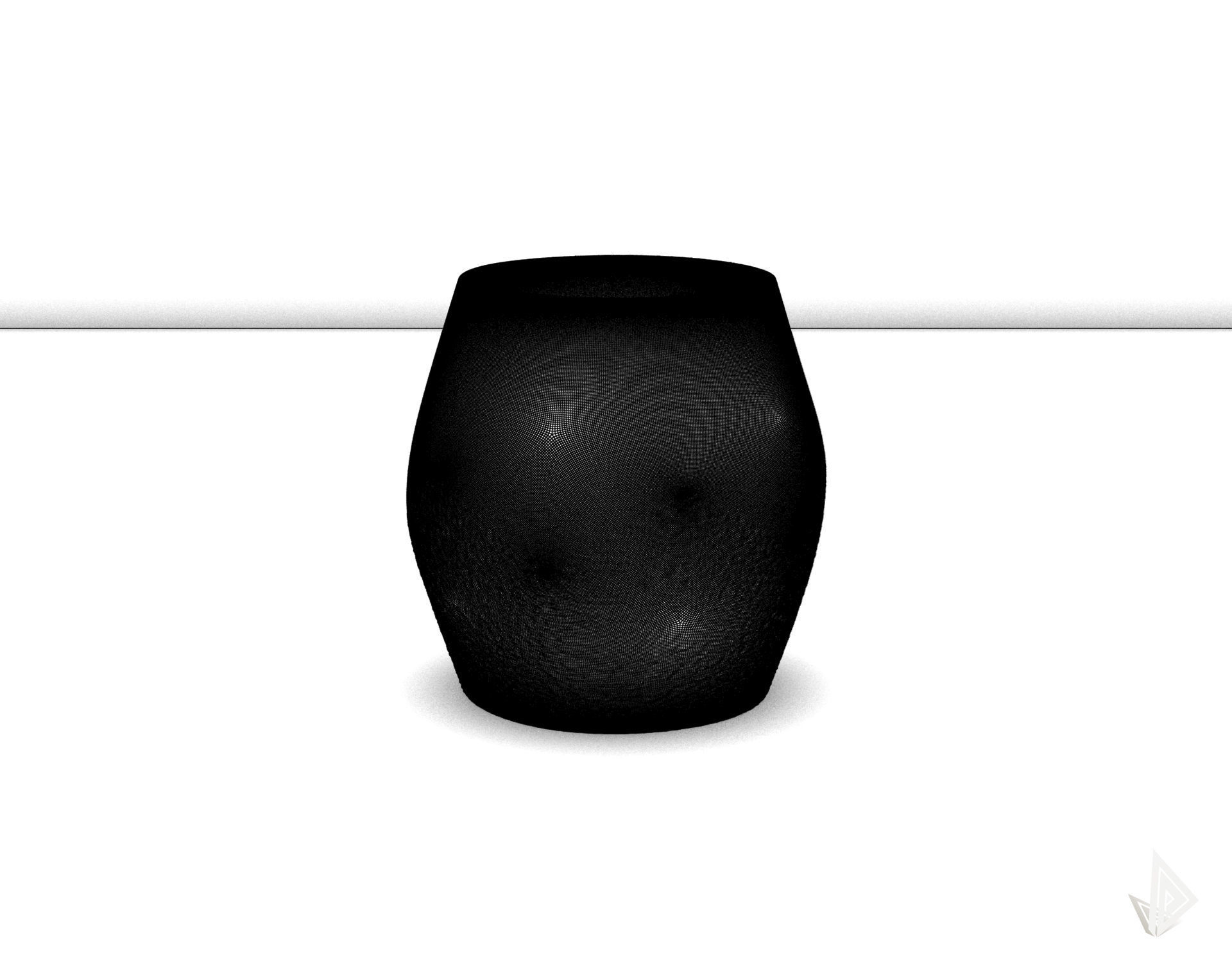 VASE 010 3D print model_6