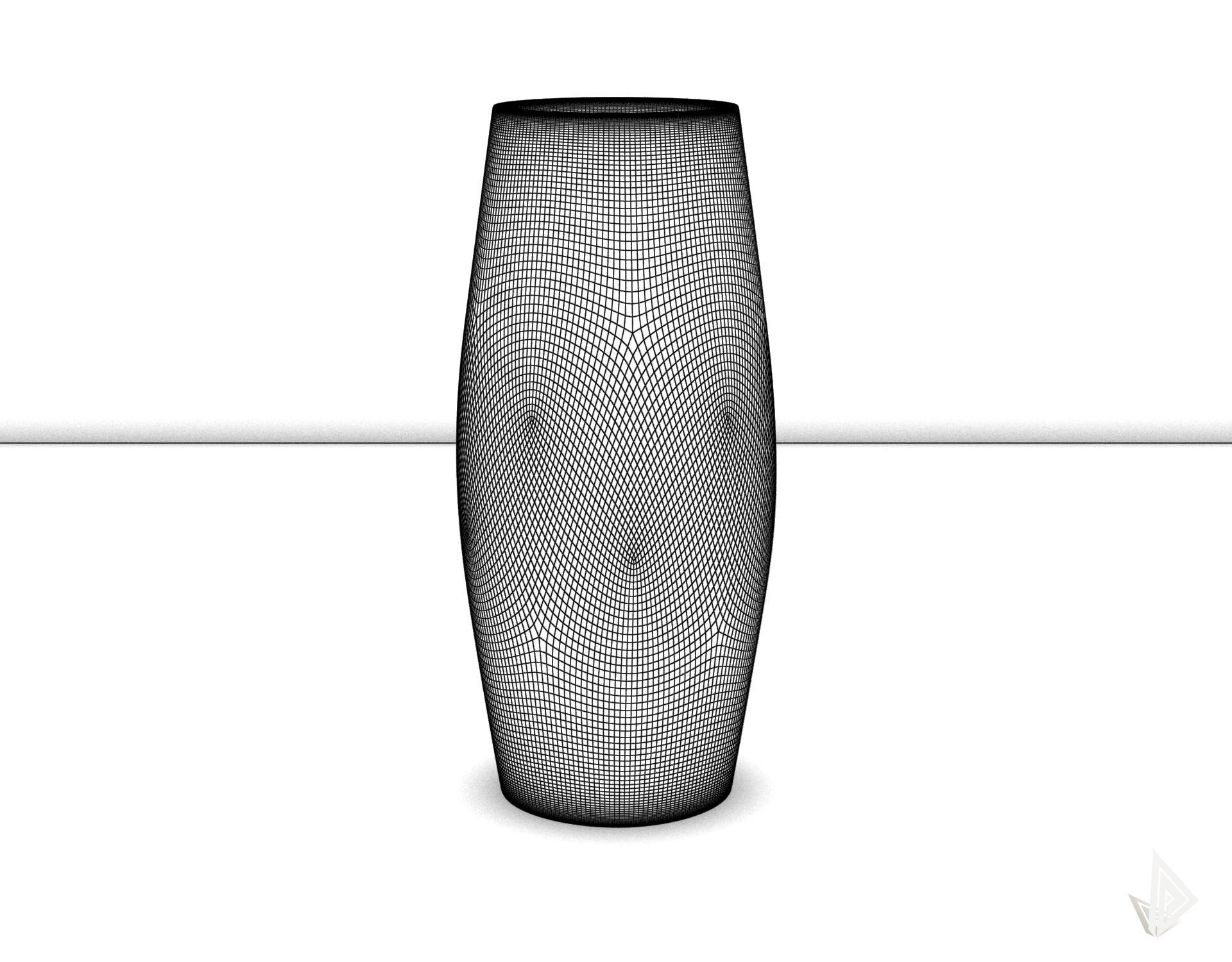 VASE 014 3D print model_10