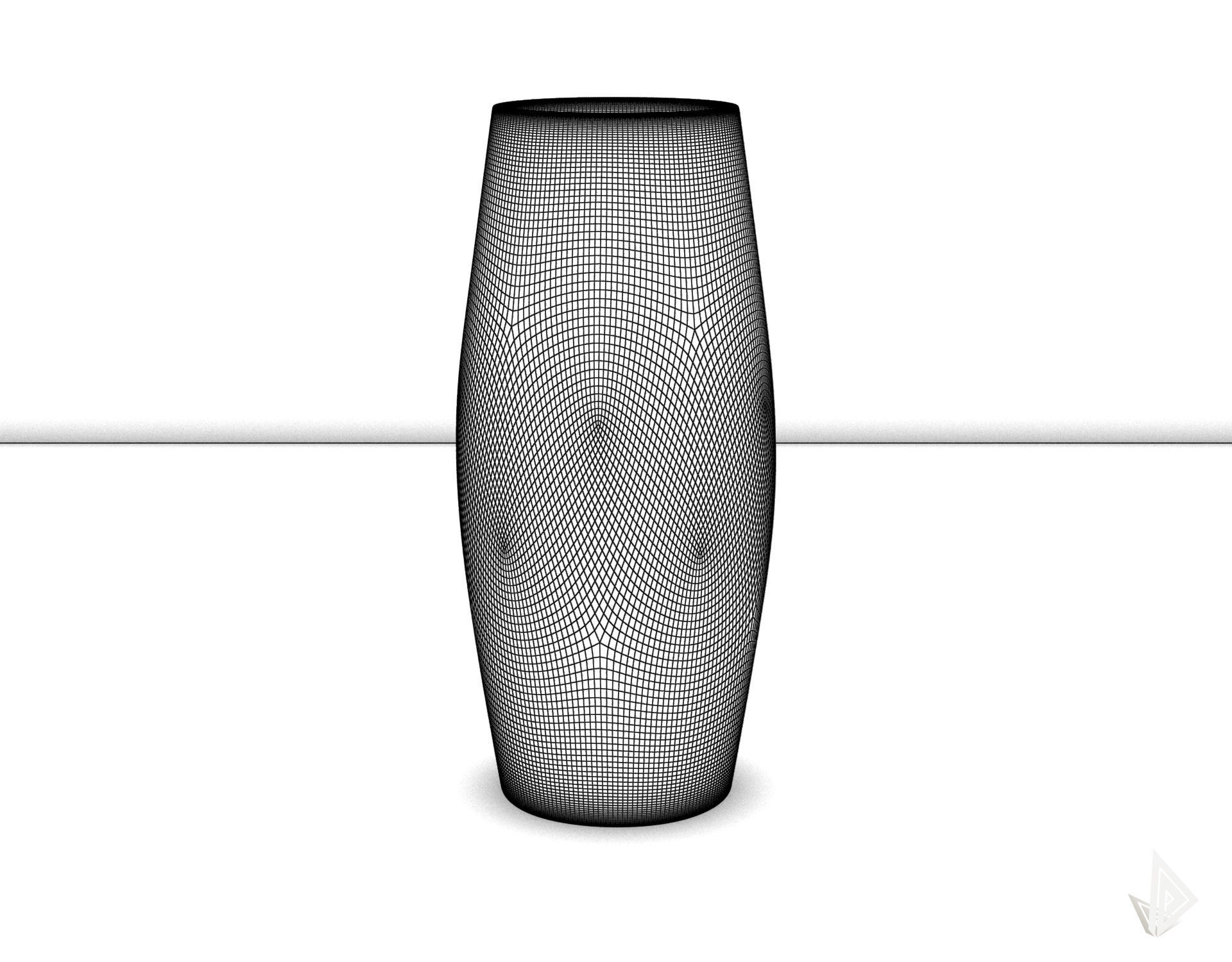 VASE 014 3D print model_11