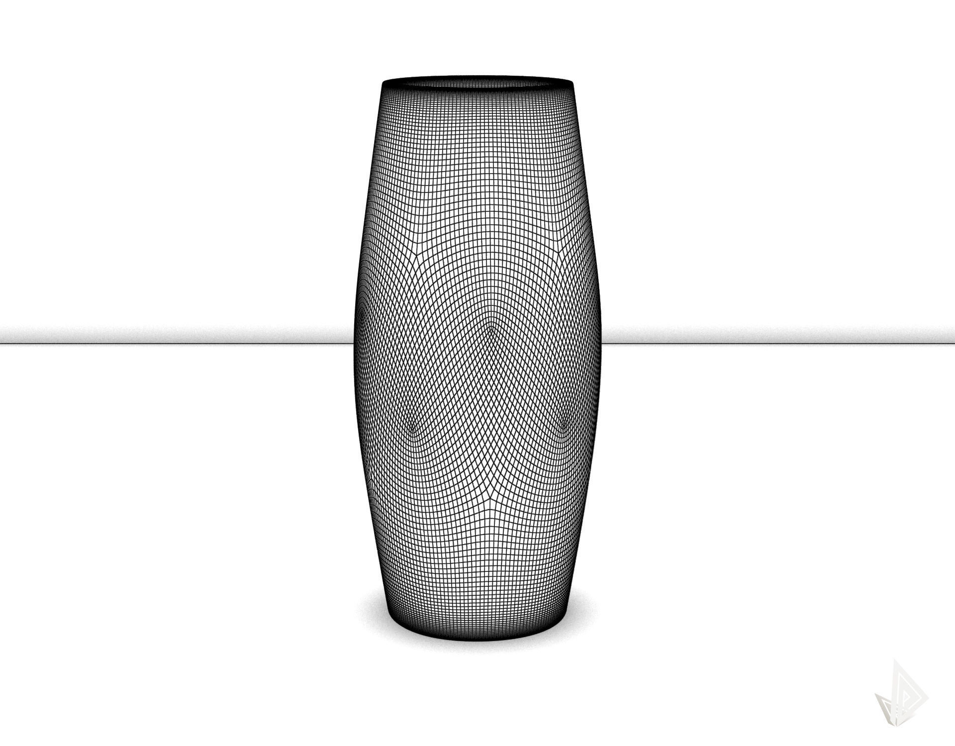 VASE 014 3D print model_7