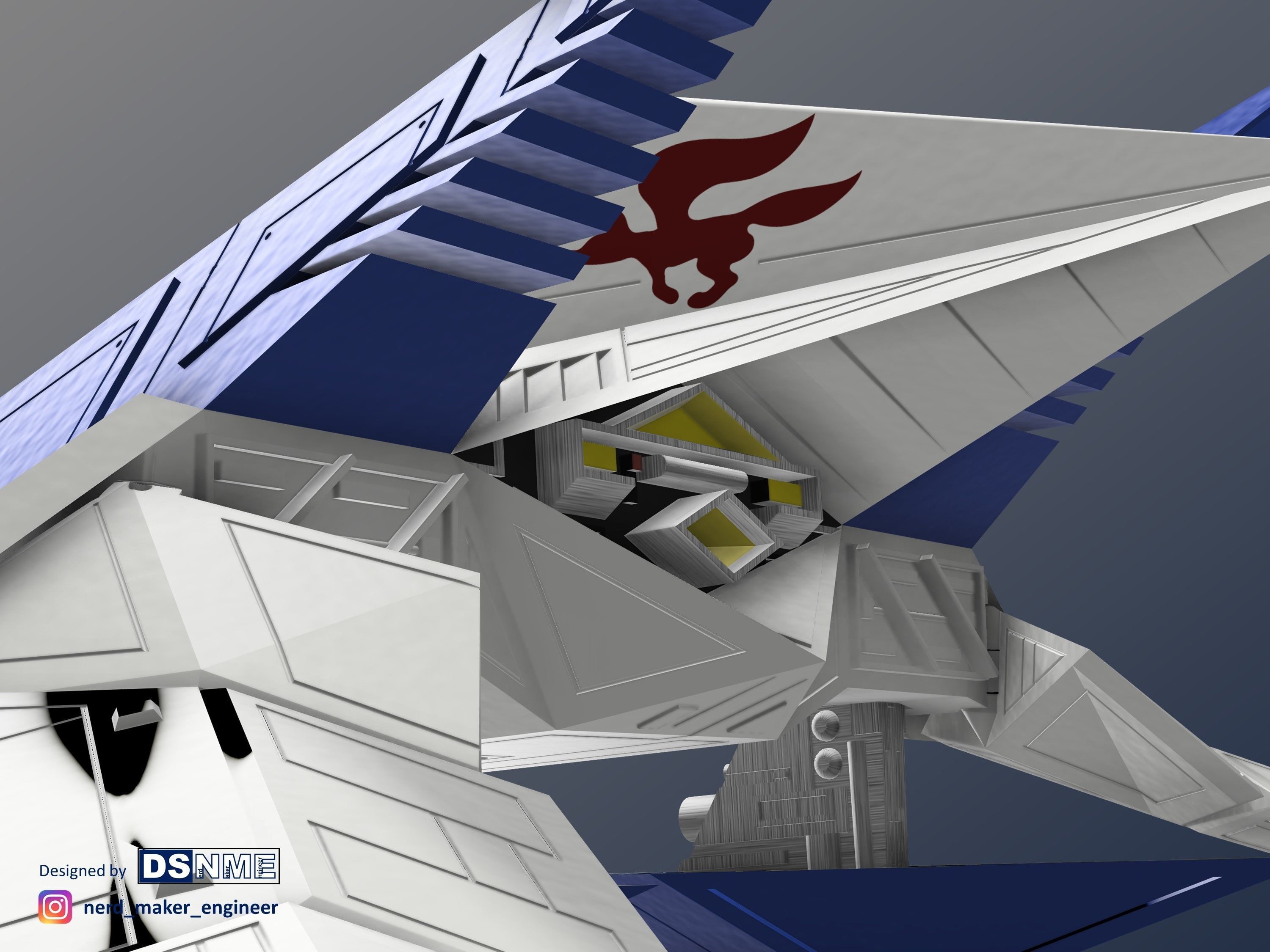 STAR FOX 64 - Lylat Wars -  Arwing -  3D print model_61