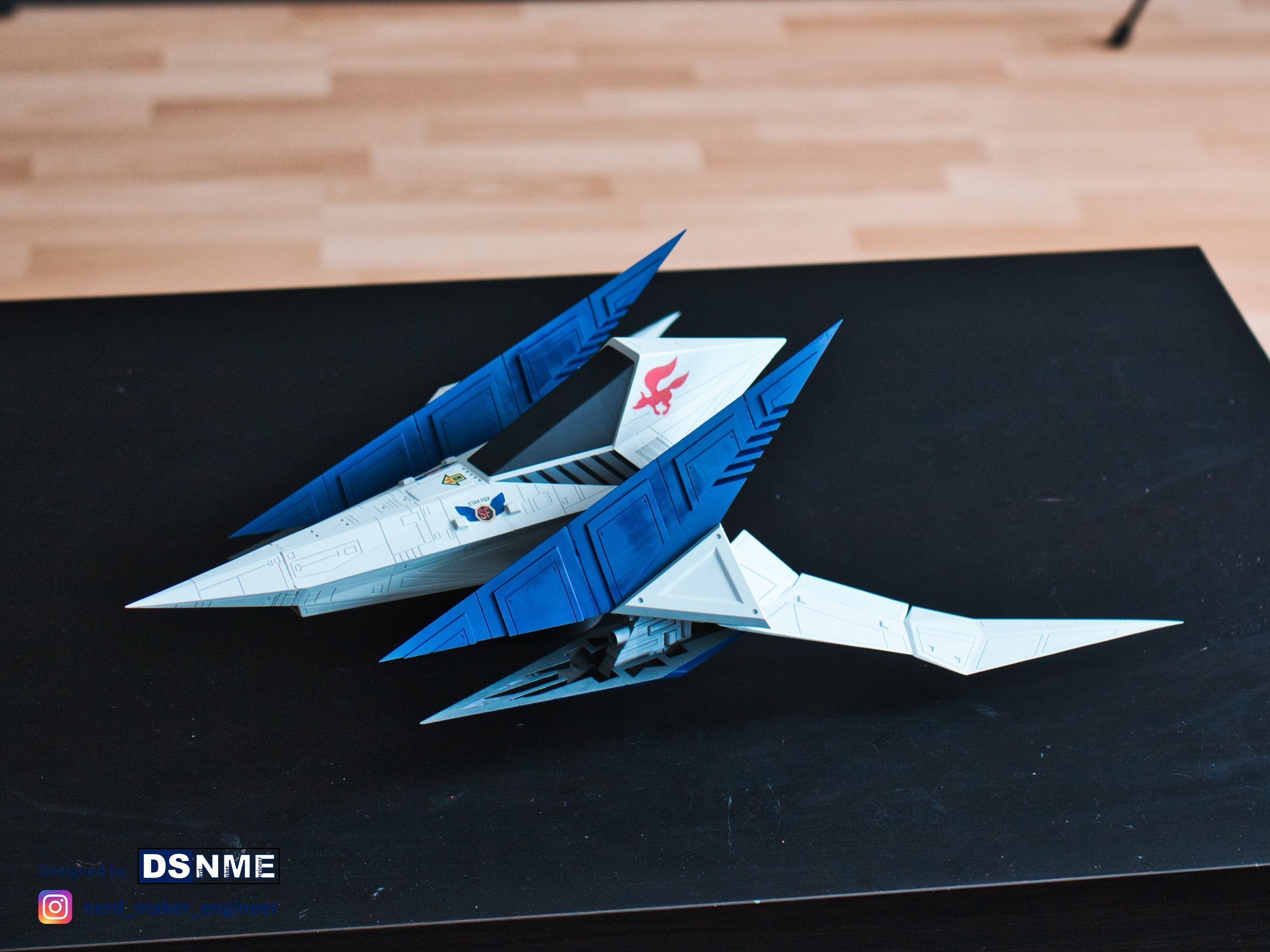 STAR FOX 64 - Lylat Wars -  Arwing -  3D print model_8