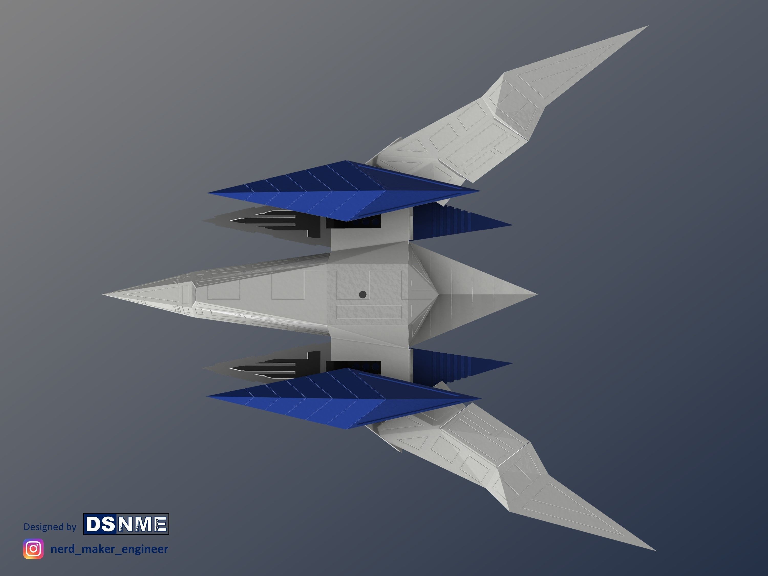 STAR FOX 64 - Lylat Wars -  Arwing -  3D print model_58