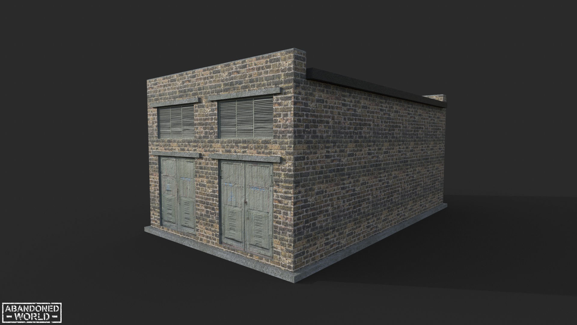 Electrical Substation Free low-poly 3D model_4