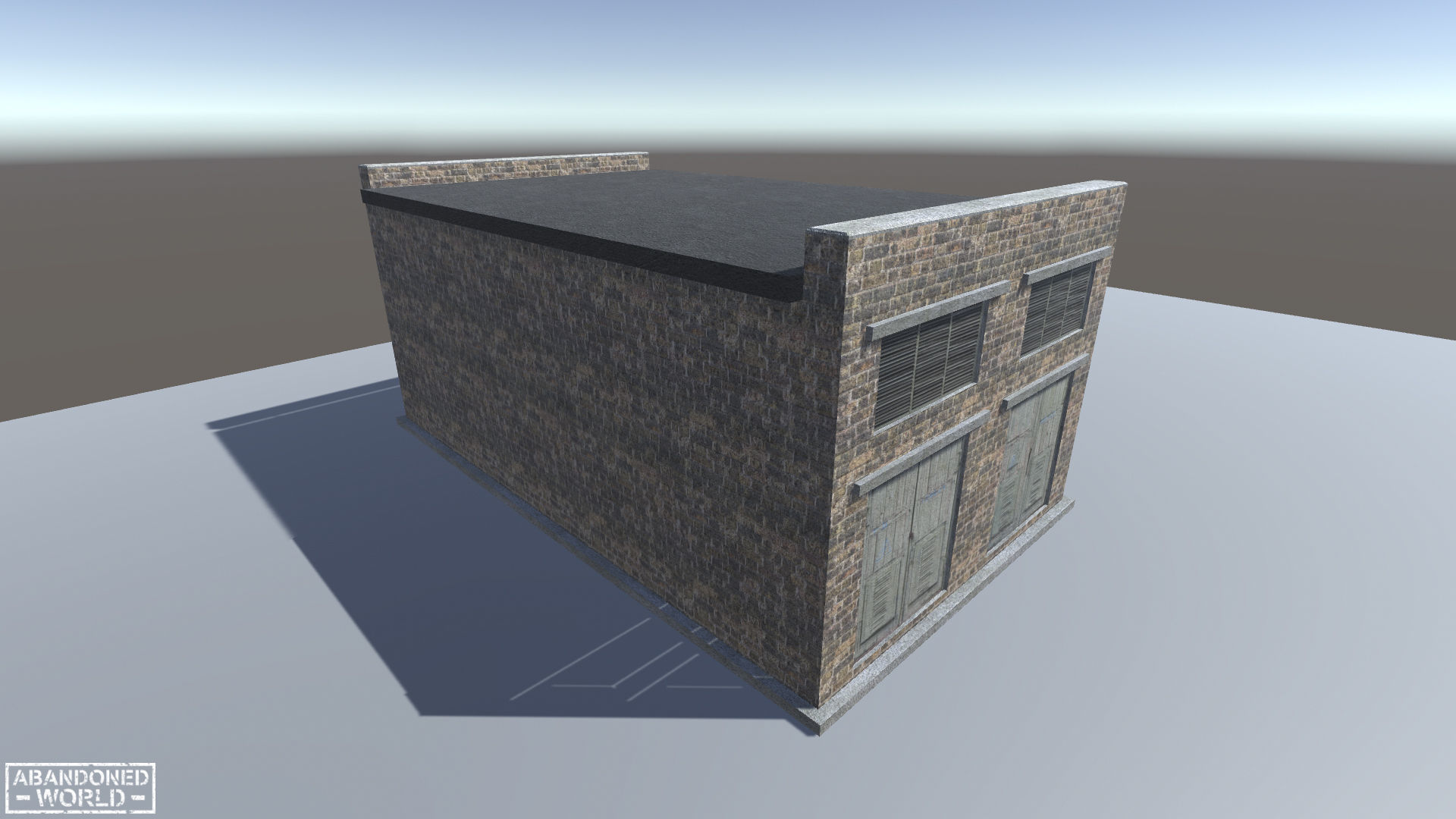 Electrical Substation Free low-poly 3D model_15