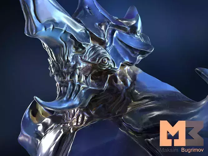 Creature Insect 01 Low-poly 3D model