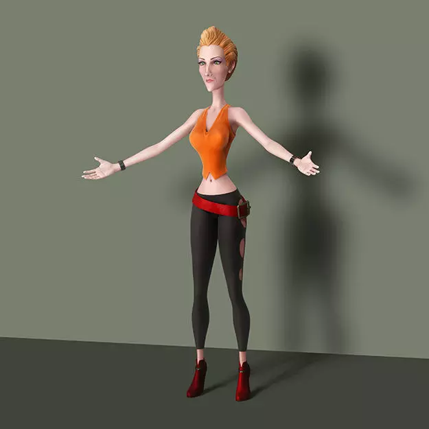 Katz Janderi 3D model_0