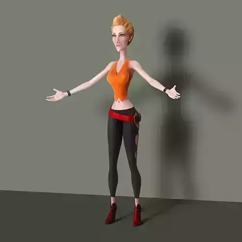 Katz Janderi 3D model