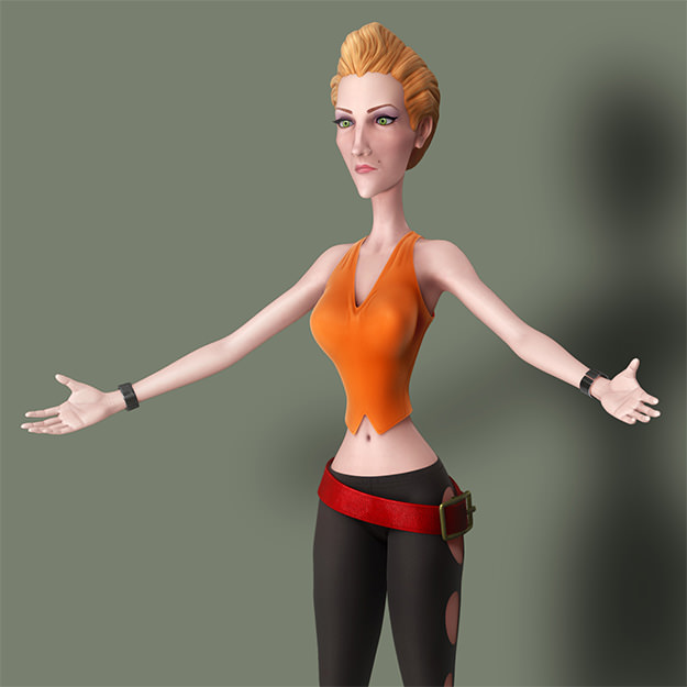 Katz Janderi 3D model_1