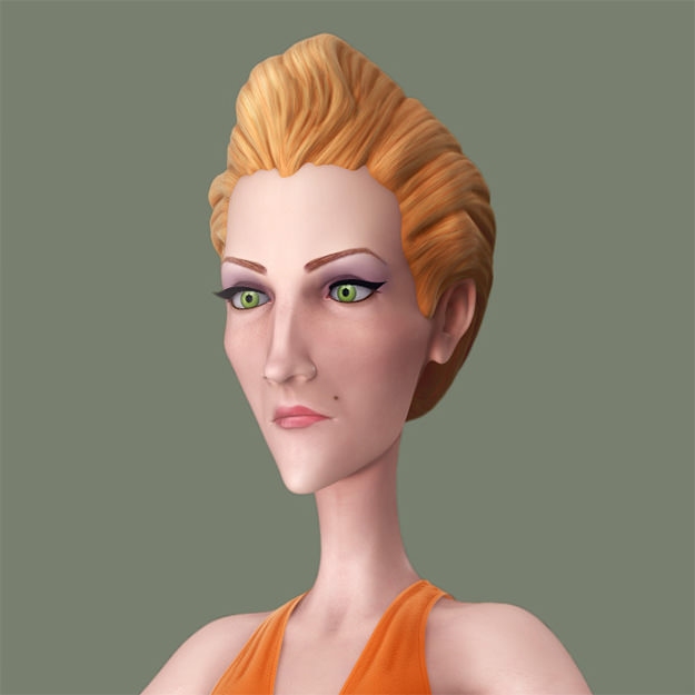 Katz Janderi 3D model_2