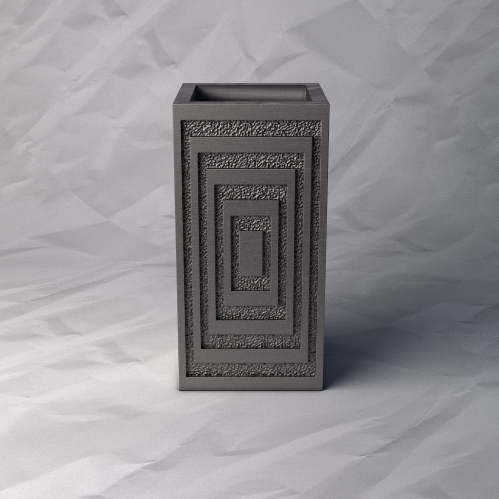 VASE 028 3D print model_4