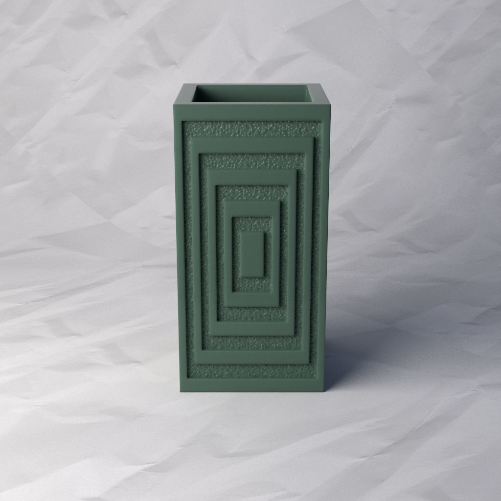 VASE 028 3D print model_5