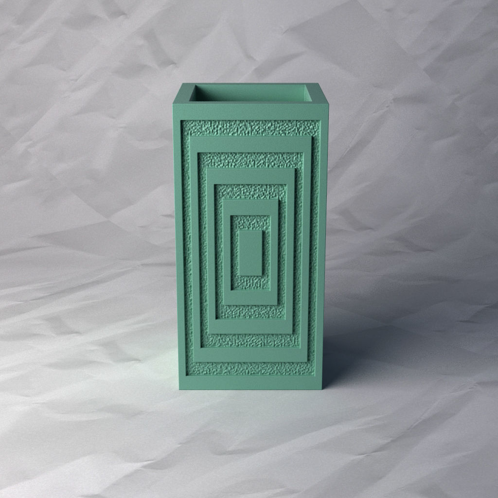 VASE 028 3D print model_2
