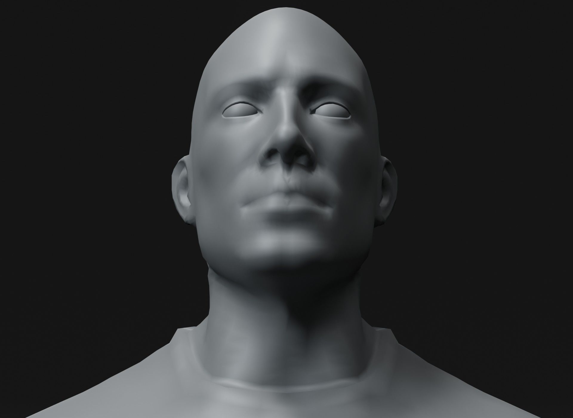 Clothed Male and Female Body Base Mesh 3D Model 10k Polygons Low-poly 3D model_35