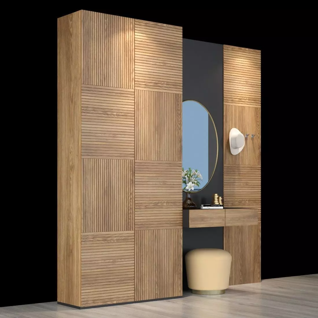 hall furniture 58 3D model