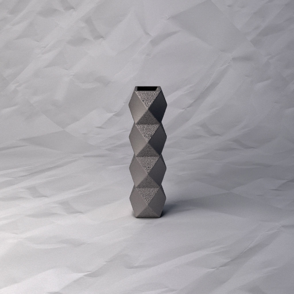 VASE 053 3D print model_4