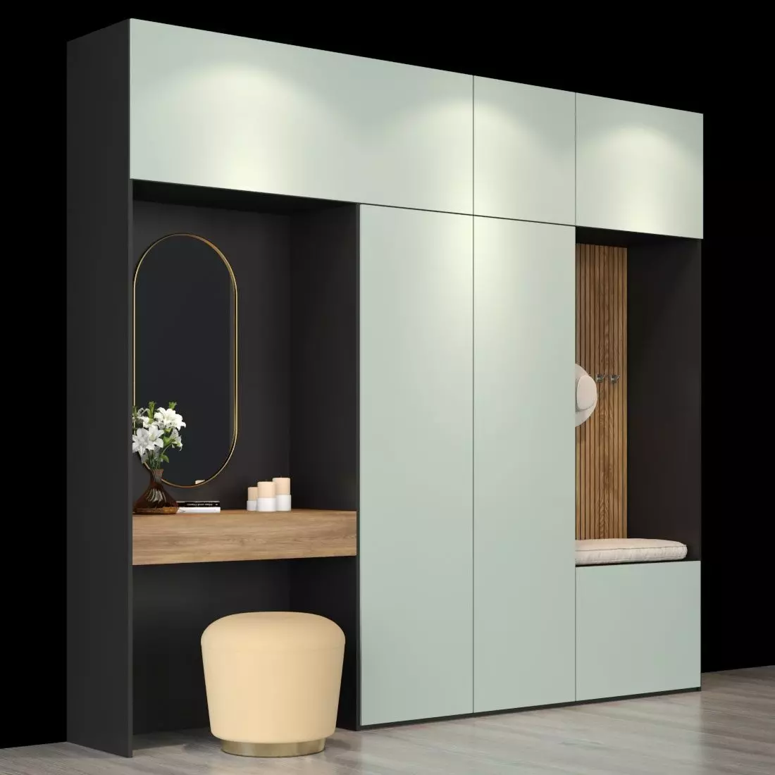 hall furniture 60 3D model