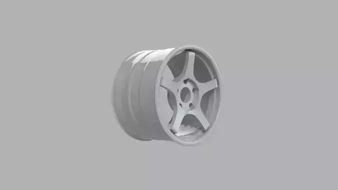 ENKEI TS-5 3D print model