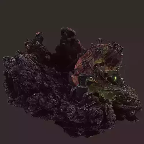 characterchallenge - Nightmare Free low-poly 3D model