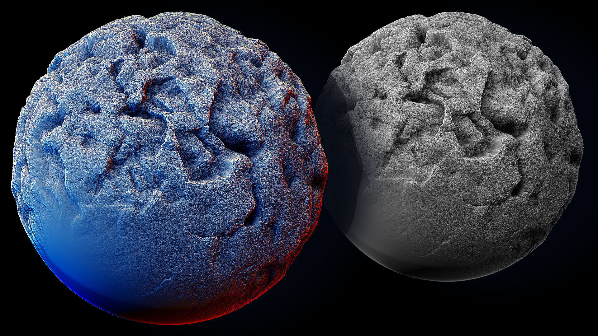 Ultra HQ Terrain Seamless Sculpt Zbrush brushes and Alphas Vol2 3D model_32