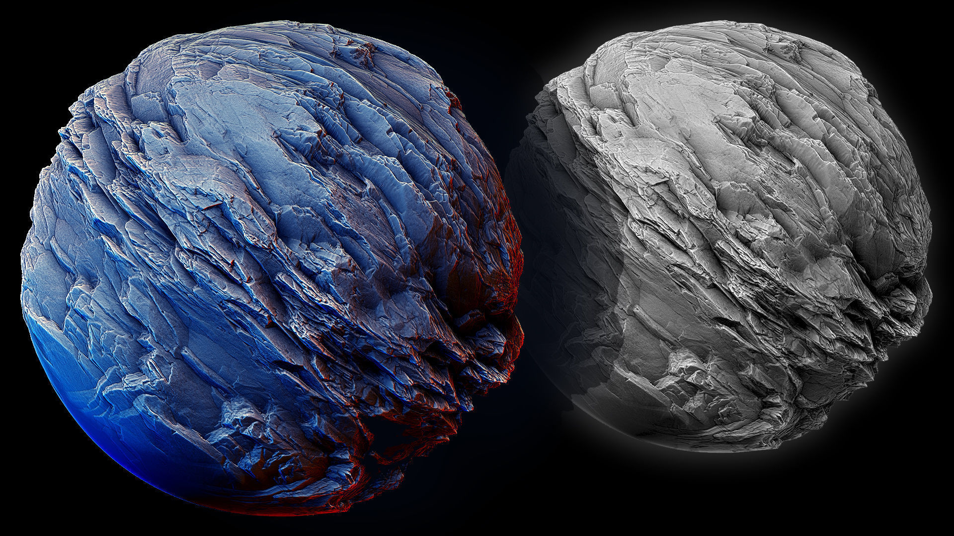 Ultra HQ Terrain Seamless Sculpt Zbrush brushes and Alphas Vol2 3D model_6