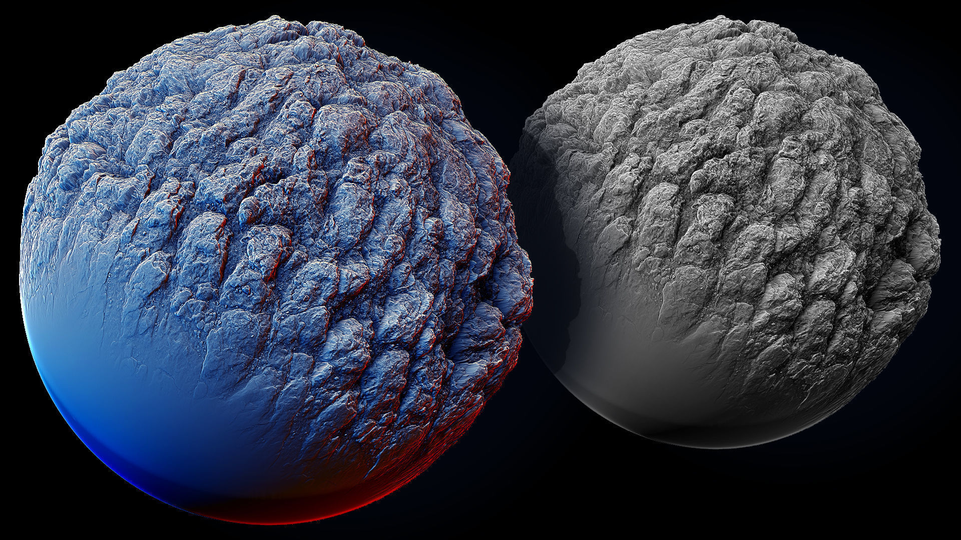 Ultra HQ Terrain Seamless Sculpt Zbrush brushes and Alphas Vol2 3D model_21