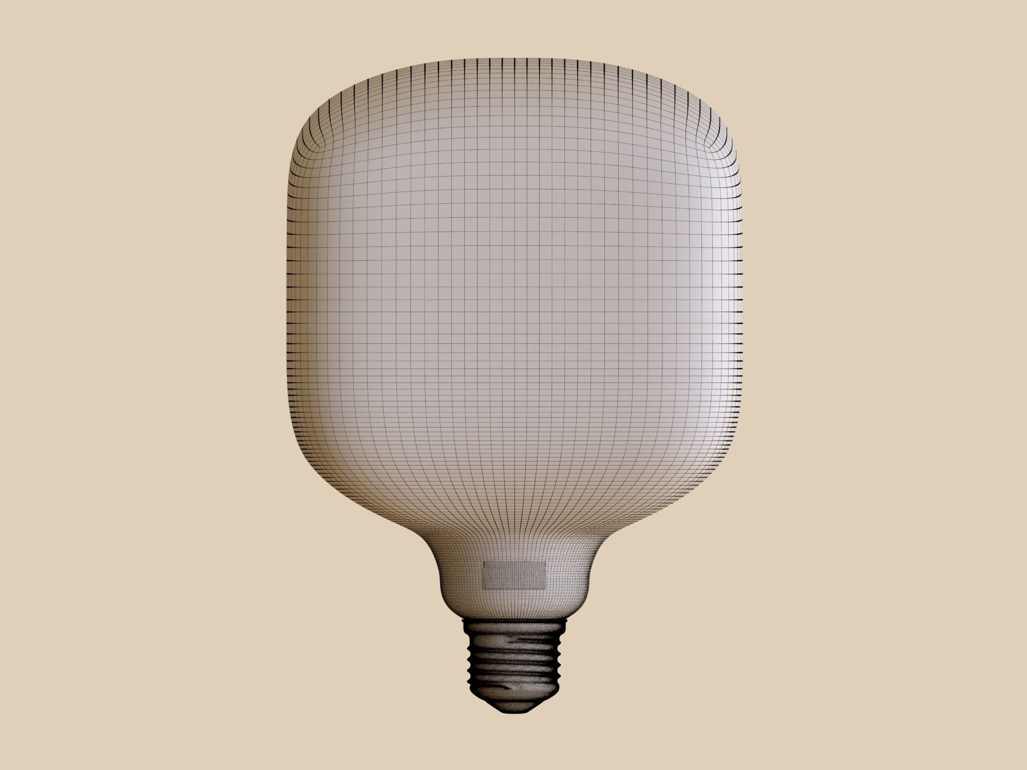 LUNNOM Led Bulb IKEA 3D model_4
