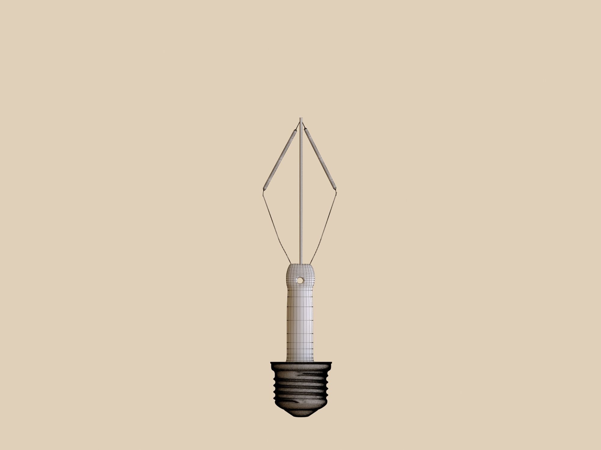 LUNNOM Led Bulb IKEA 3D model_6