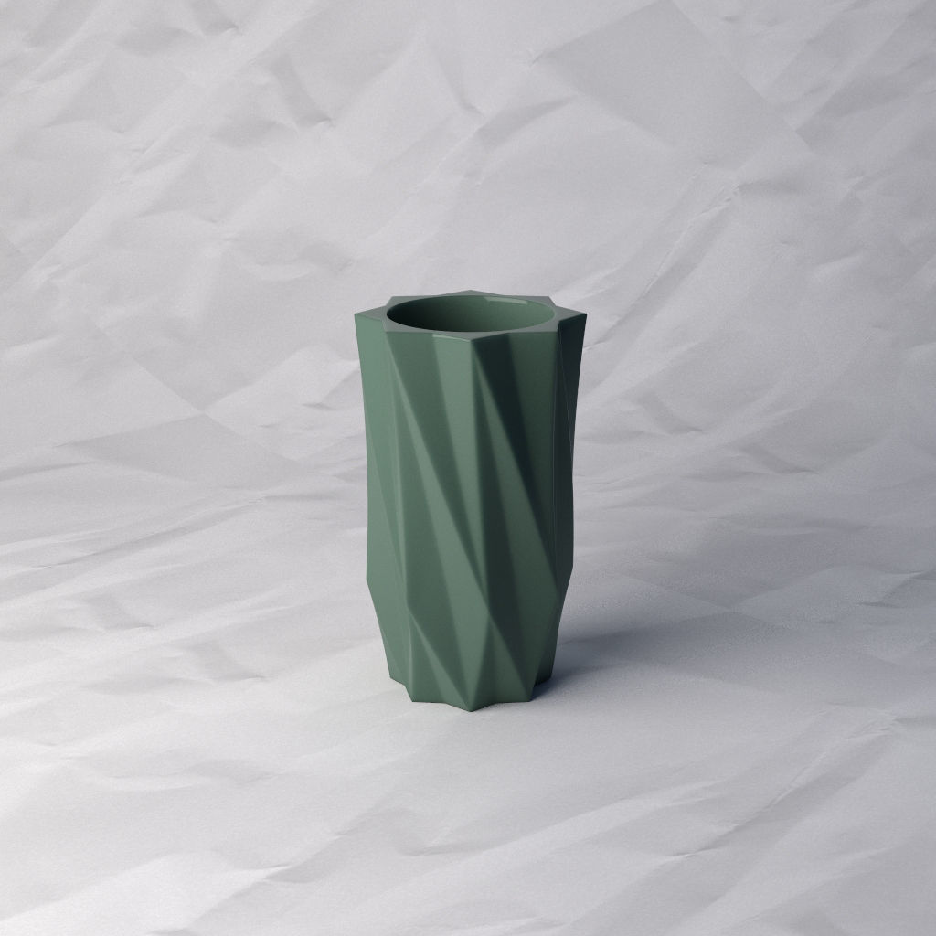 VASE 064 3D print model_5