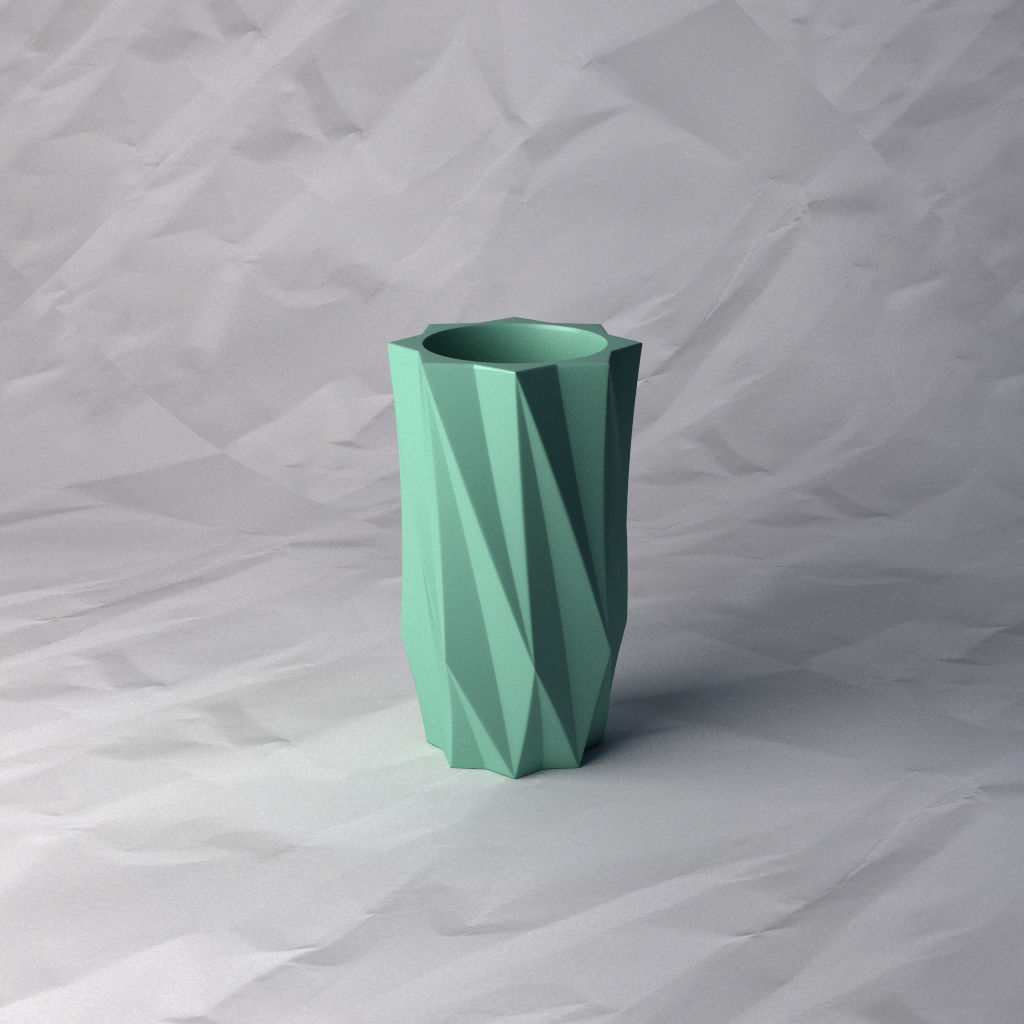 VASE 064 3D print model_2