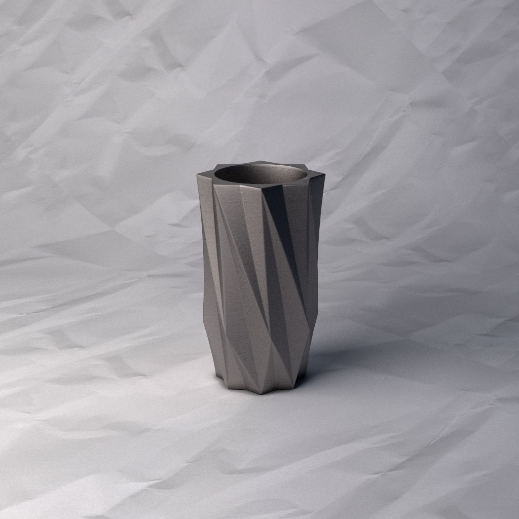 VASE 064 3D print model_4