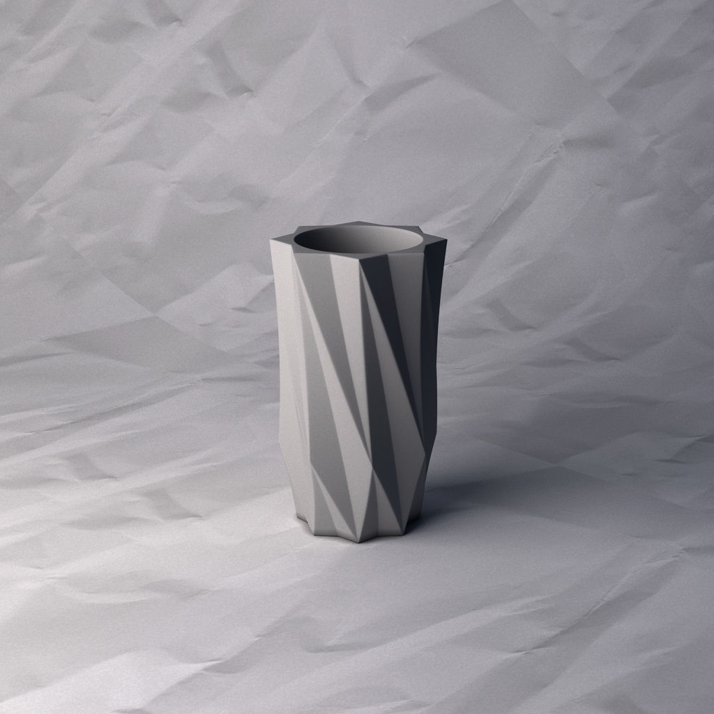 VASE 064 3D print model_6