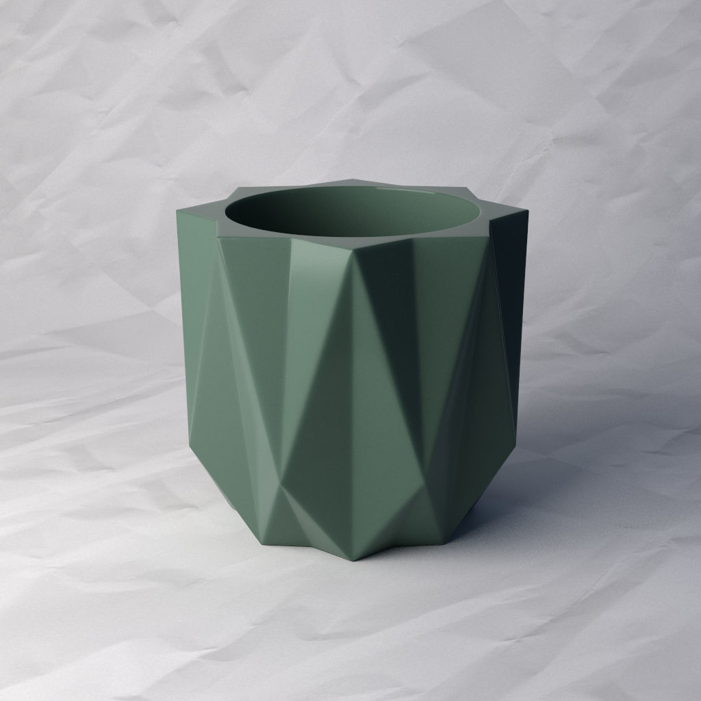 VASE 066 3D print model_5