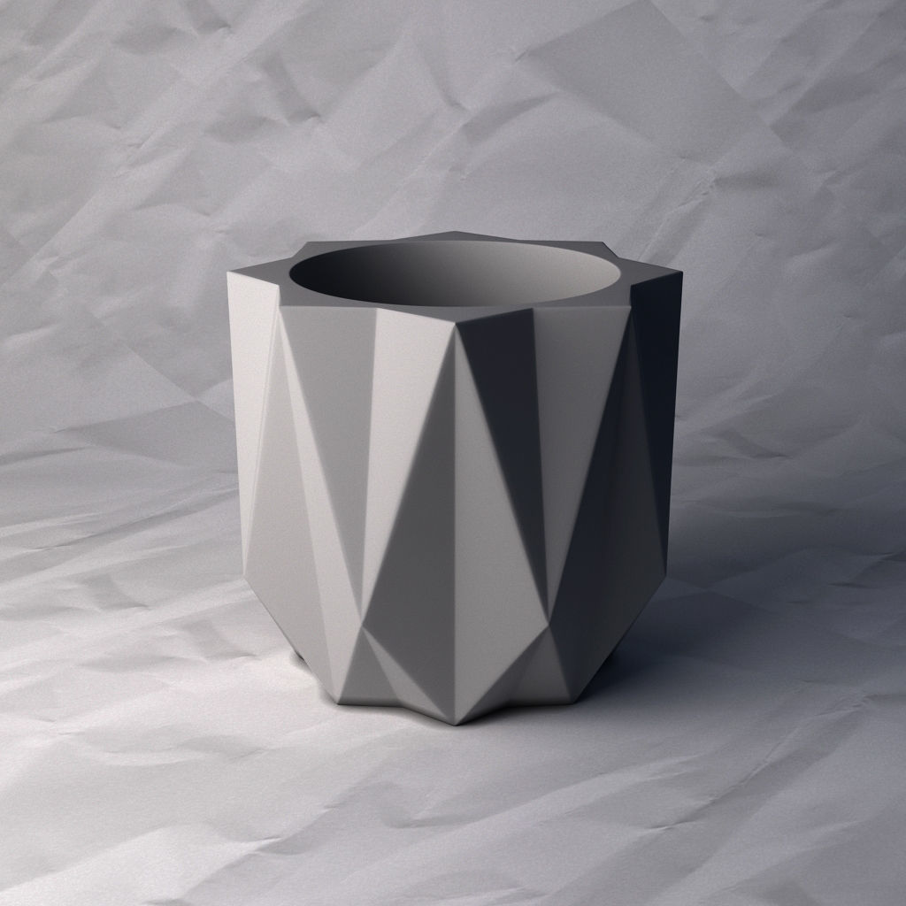 VASE 066 3D print model_6