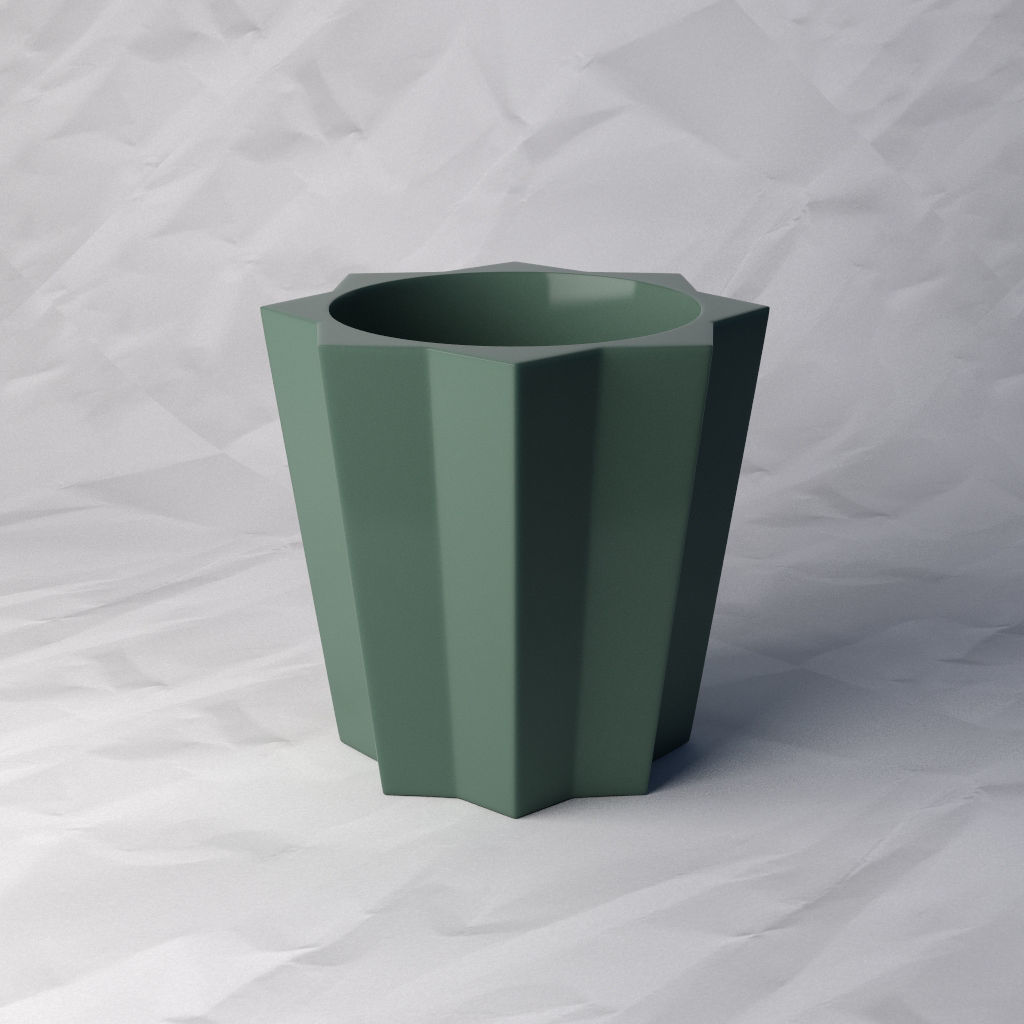 VASE 069 3D print model_5