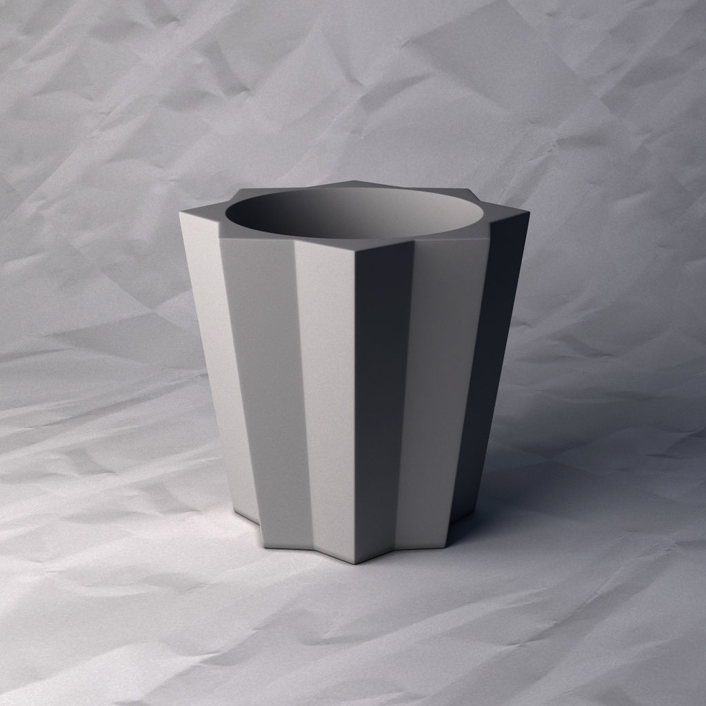 VASE 069 3D print model_6