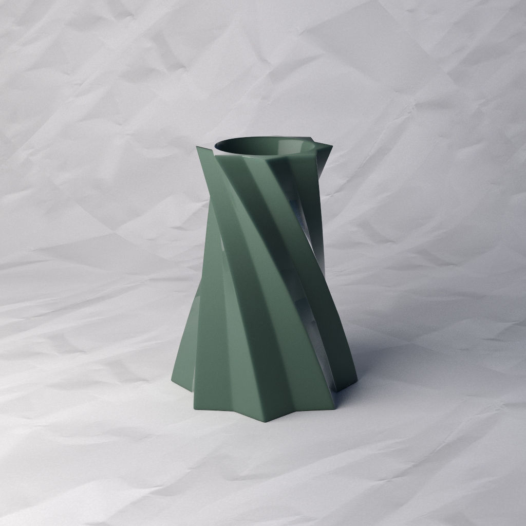 VASE 072 3D print model_5