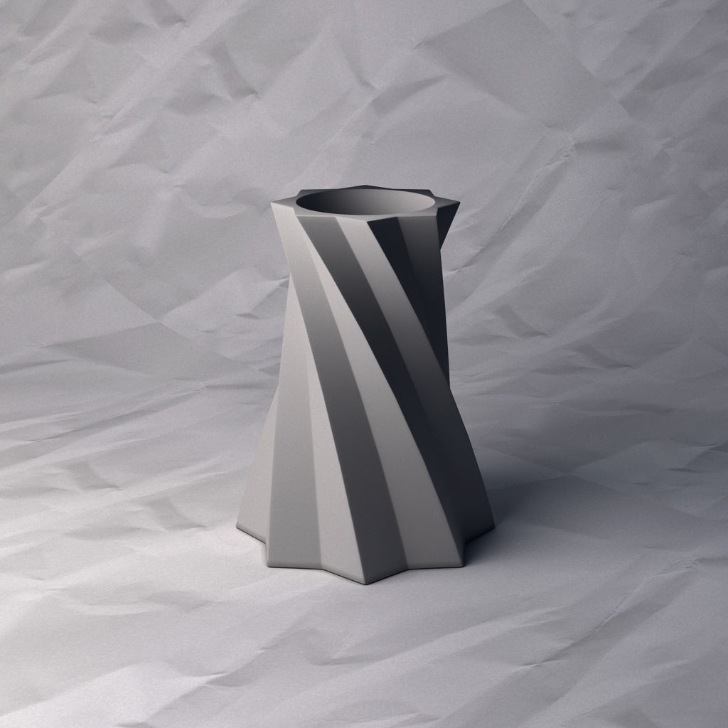 VASE 072 3D print model_6