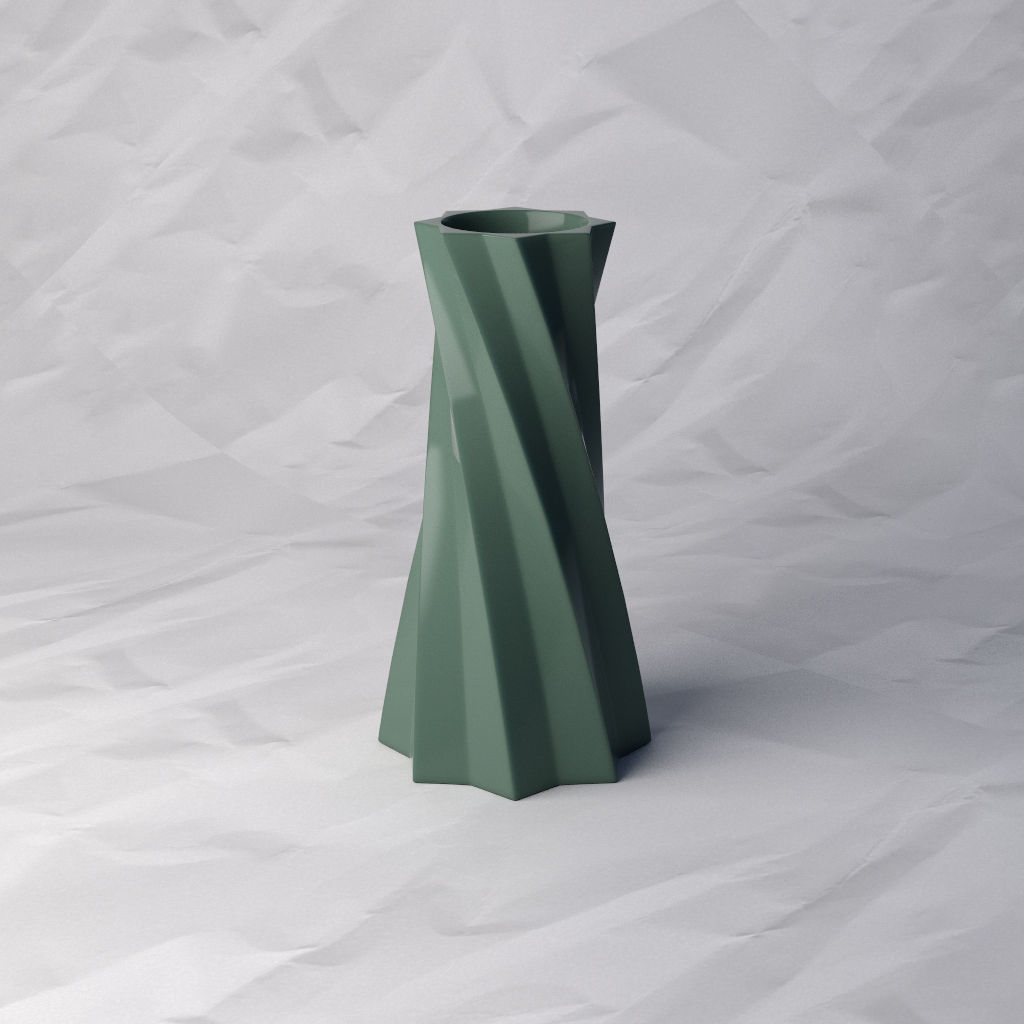 VASE 073 3D print model_5