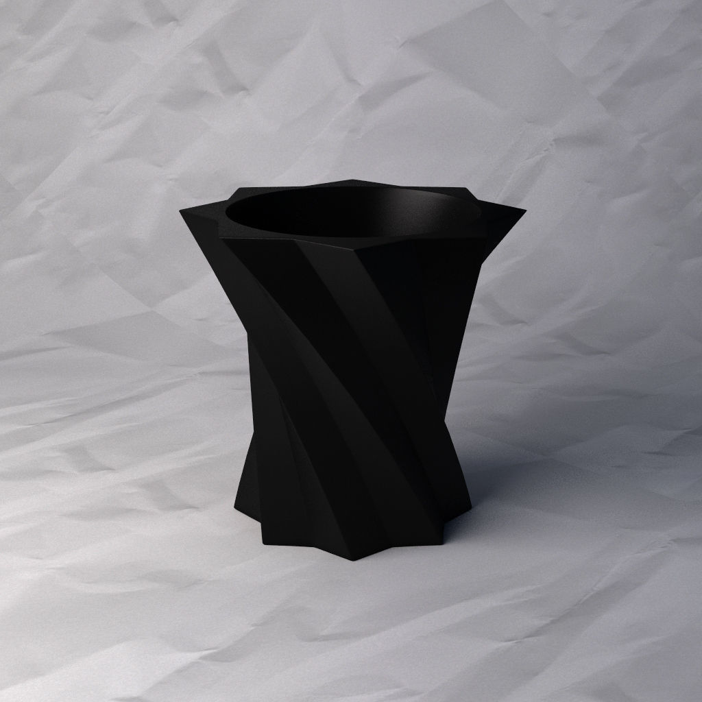 VASE 075 3D print model_1