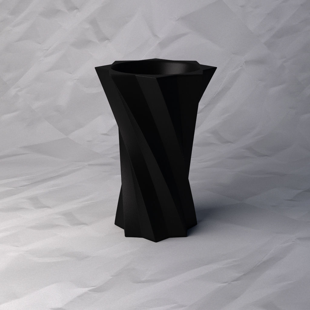 VASE 076 3D print model_1