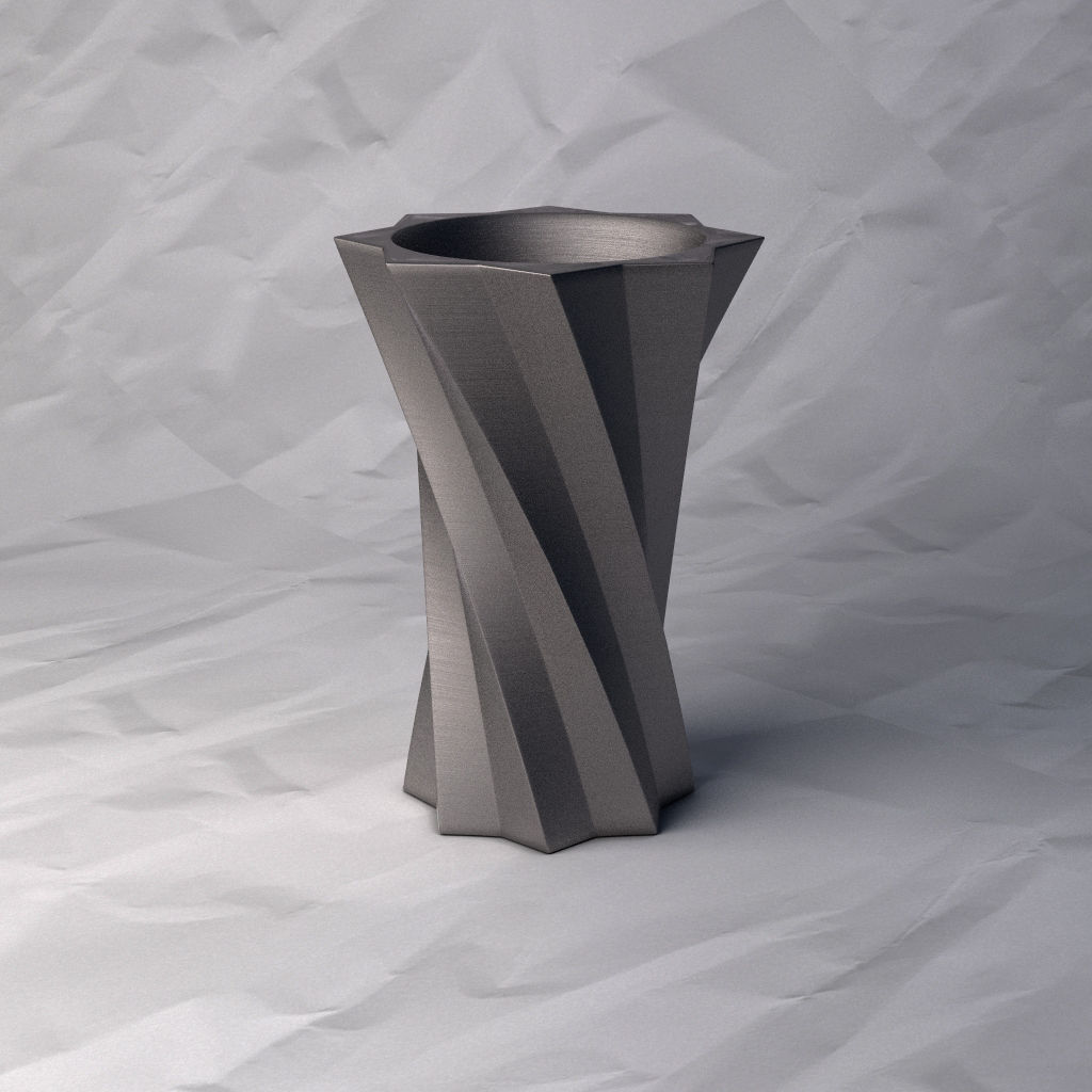 VASE 076 3D print model_4