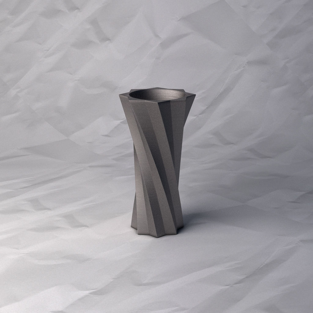 VASE 077 3D print model_4